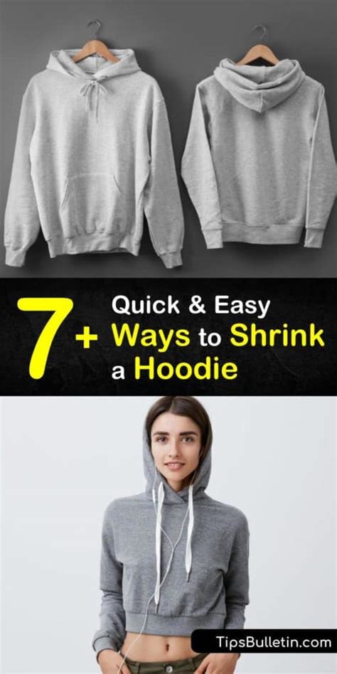 how to shrink a essentials hoodie